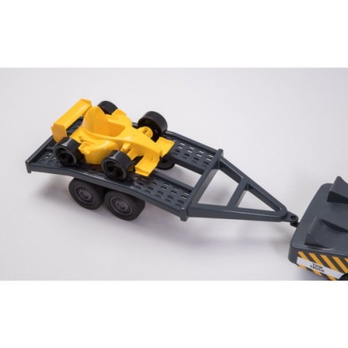 Спецтехніка Tigres Mercedes-Benz Sprinter евакуатор з лафетом (жовтий) (39741)