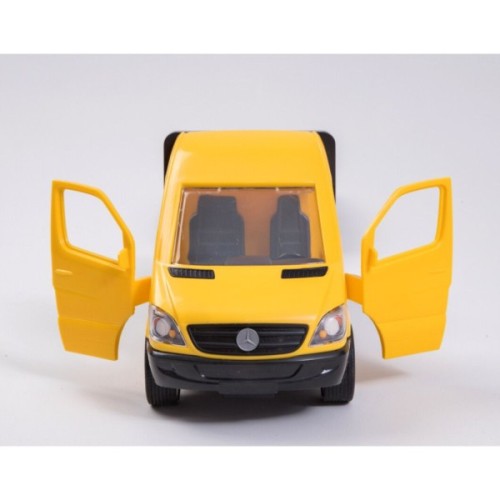 Спецтехніка Tigres Mercedes-Benz Sprinter евакуатор з лафетом (жовтий) (39741)