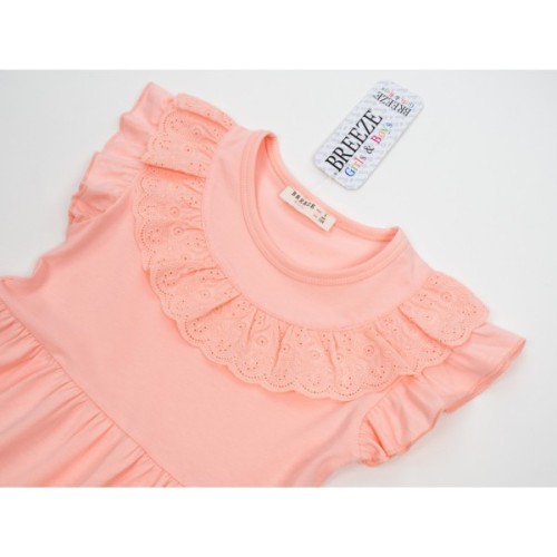 Плаття дитяче Breeze з оборкою (19313-104G-peach)