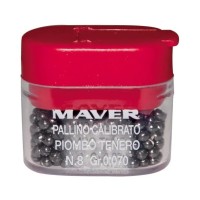 Грузило Maver набір Pallini Supercalibrati Teneri 3 (0.194g) (1300.34.52)