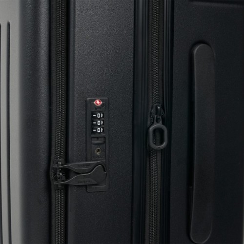 Валіза Bagland середня 72 л чорна (1140621765)