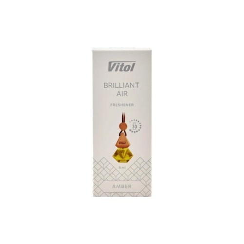 Ароматизатор для автомобіля VITOL Brilliant Air Amber 8мл (VBA01)