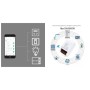 Розумне реле TUYA Wi-Fi, 30A, AC 100-240V, 6600W (HS084035)