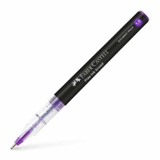 Ролер Faber-Castell Free Ink rollerball, колір чорнила фіолетовий, 1,5 мм, одноразовий (31341) Ролер Faber-Castell Free Ink rollerball, колір чорнила фіолетовий, 1,5 мм, одноразовий (31341)