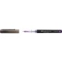 Ролер Faber-Castell Free Ink rollerball, колір чорнила фіолетовий, 1,5 мм, одноразовий (31341)