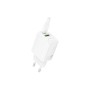Зарядний пристрій BOROFONE BN29 Fuente 1xUSB-C PD30W + 1xUSB QC3.0 White (6941991120329)