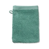Рушник Kela рукавичка махрова для обличчя Ladessa, зелений нефрит, 15х21 см (23296) (00000026303)