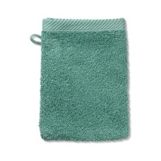 Рушник Kela рукавичка махрова для обличчя Ladessa, зелений нефрит, 15х21 см (23296) (00000026303)