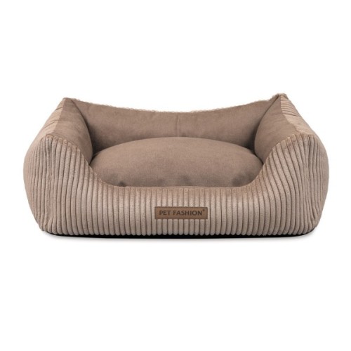 Лежак для тварин Pet Fashion DEVID 62х50х19 см пісочний (4823082444496)