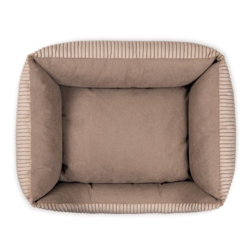 Лежак для тварин Pet Fashion DEVID 62х50х19 см пісочний (4823082444496)