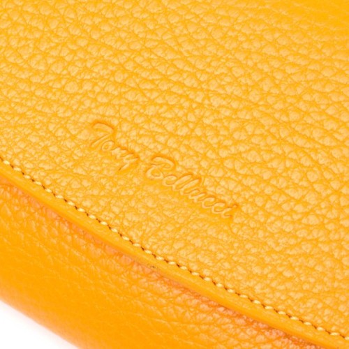 Гаманець Tony Bellucci З натуральної шкіри Жовтий (21978)