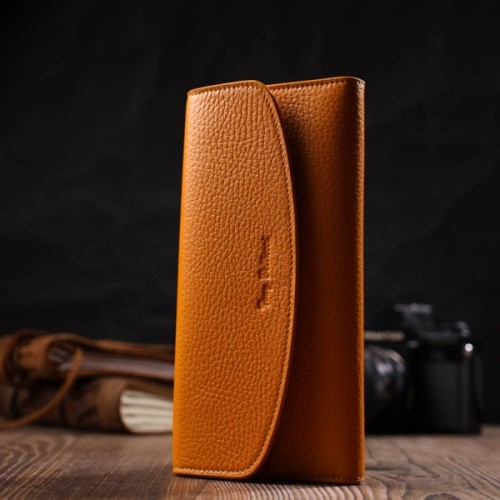 Гаманець Tony Bellucci З натуральної шкіри Жовтий (21978)