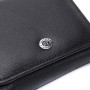Гаманець ST Leather З натуральної шкіри Чорний (22722)