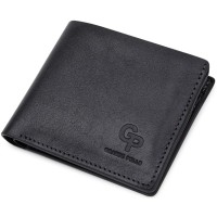 Портмоне Grande Pelle Шкіряне Синє (11552)