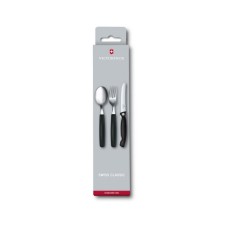 Набір столових приборів Victorinox SwissClassic Table Set 3 шт Black (6.7192.F3)