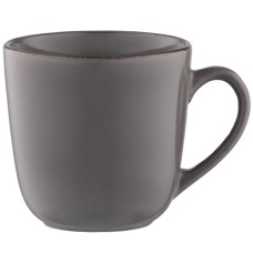 Чашка Ardesto Lazio, 400мл, кераміка, сірий темний (AR1640DG)