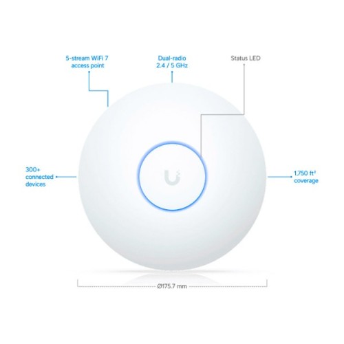 Точка доступу Wi-Fi Ubiquiti U7 Long-Range (U7-LR)