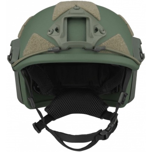 Шолом військовий Ukrainian Armor FAST Устраш 1.0, розмір M, зелений (FASTMRG)