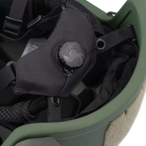 Шолом військовий Ukrainian Armor FAST Устраш 1.0, розмір M, зелений (FASTMRG)