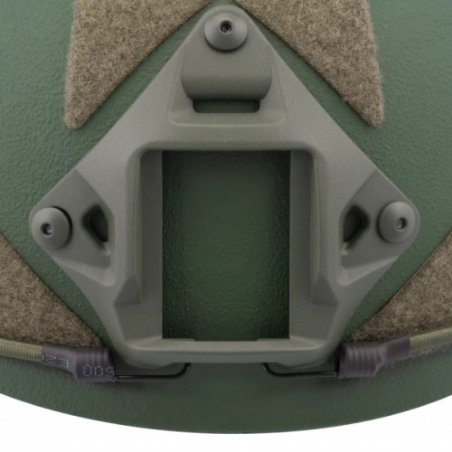 Шолом військовий Ukrainian Armor FAST Устраш 1.0, розмір M, зелений (FASTMRG)