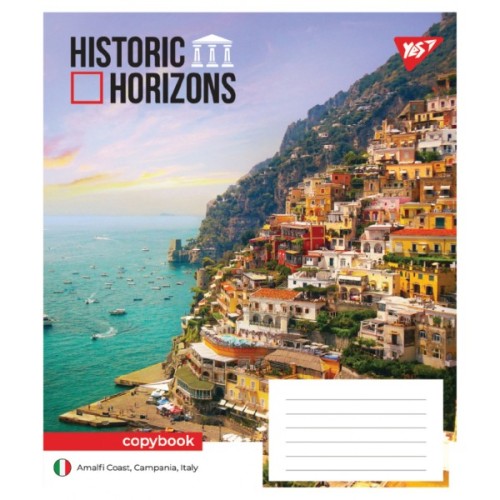 Зошит Yes Historic Horizons А5 96 аркушів клітинка (767889)