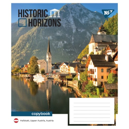 Зошит Yes Historic Horizons А5 96 аркушів клітинка (767889)