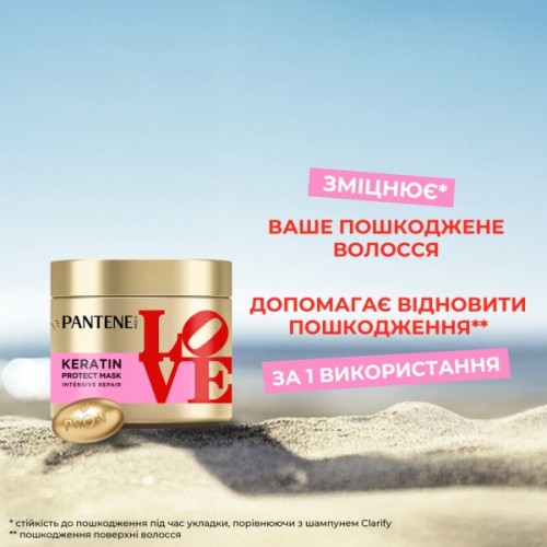Маска для волосся Pantene Pro-V x Robert Indiana Artist Edition Інтенсивне відновлення з кератином 300 мл (8006530274999)
