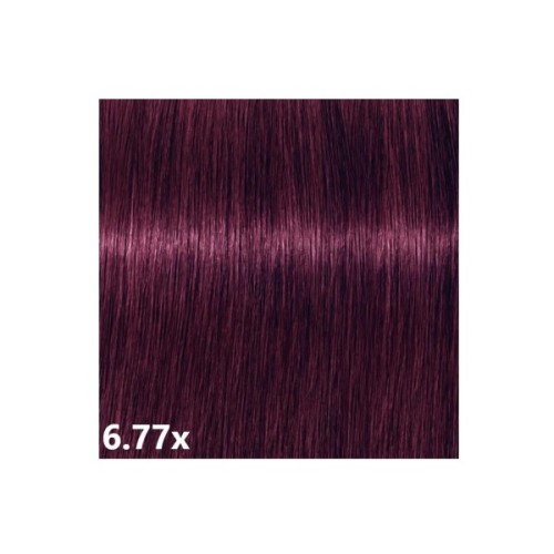 Фарба для волосся Indola Permanent Caring Color 6.77х - Русявий екстра фіолетовий (4045787933222)