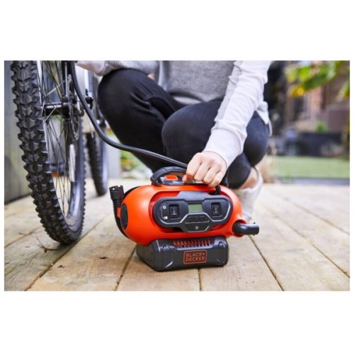Автомобільний компресор Black&Decker Li-Ion, 18V, (без АКБ та ЗП) (BDCINF18N)