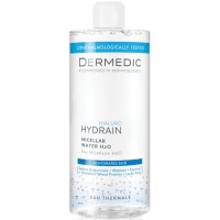 Міцелярна вода Dermedic Hydrain 3 Hialuro H2O 500 мл (5901643174569)