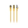 Патч-корд 1.5м S/FTP Cat 6A CU LSZH yellow Cablexpert (PP6A-LSZHCU-Y-1.5M)