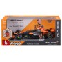 Масштабна модель автомобіля Bburago Автомодель з фігуркою - McLaren MCL38, 1:24 (18-28040)