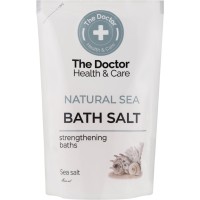 Сіль для ванн The Doctor Натуральна морська Дой-пак 500 г (4823015921735)