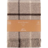 Плед Ardesto Leonardo Alpina 100% вовна, бежевий 140x200 см (ART0702LM)