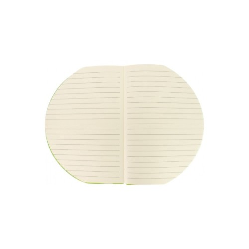Блокнот Maxi PU фігурний В6, 80 аркушів, кремовий папір, лінія (MX26266)