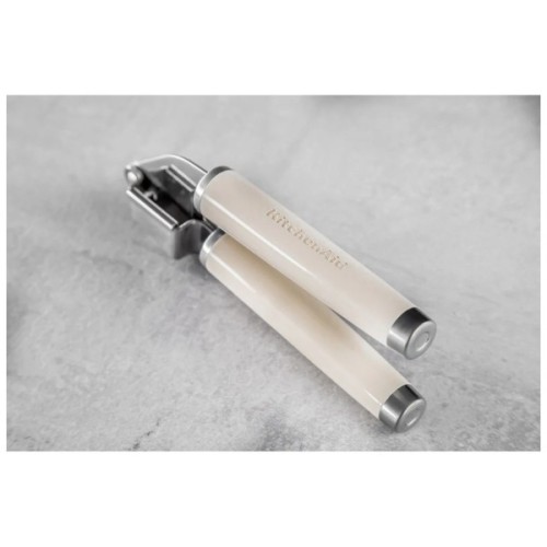 Прес для часнику KitchenAid Coreline 19 см кремовий (KAG132OHACE)