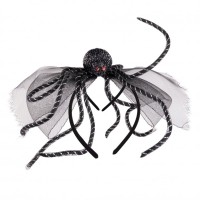 Дитячий обруч для волосся YES! Fun Хелловін Королева павуків (974512)