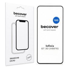 Скло захисне BeCover 10D Infinix GT 30 (X6876) Black (715937)