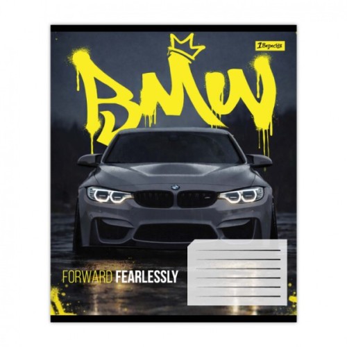 Зошит 1 вересня Fearleslly forward А5 36 аркушів клітинка (768674)