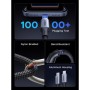 Дата кабель USB-C to USB-C 1.0m 240W 480Mbps braided black Ugreen (85973)