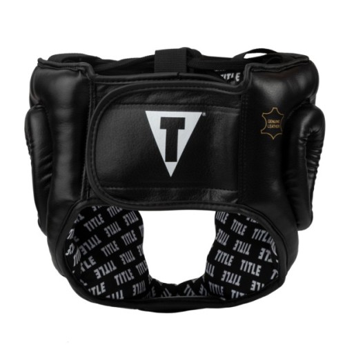 Боксерський шолом Title Classic Full Coverage Training Headgear 2.0 Black M (CPHGF2 M BK)