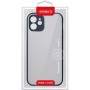 Чохол до мобільного телефона Intaleo Smoky Apple iPhone 12 Black (1283126508042)