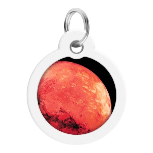 Адресник для тварин WAUDOG Smart ID з QR паспортом "Марс", коло 25 мм (225-4031)