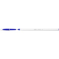 Ручка кулькова Bic Cristal Up з білим шестигранним корпусом Синя (bc949879)
