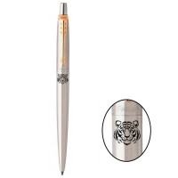Ручка кулькова Parker JOTTER 17 ZODIAC SS GT BP Тигр (16032_Z101b)
