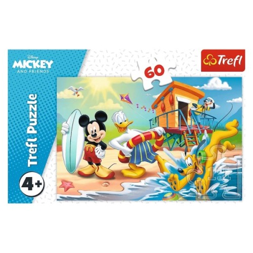 Пазл Trefl Mickey&friends Цікавий день 60 елементів (5900511173598)