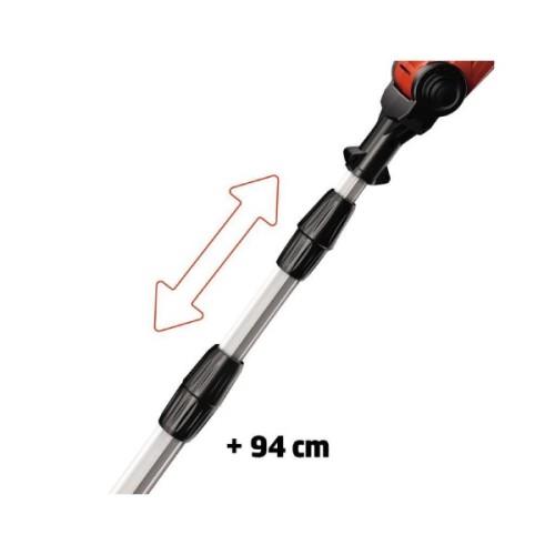 Кущоріз Einhell телескопічний GE-HH 18/45 Li T Solo, 18В, 450мм (без АКБ та ЗП) (3410866)