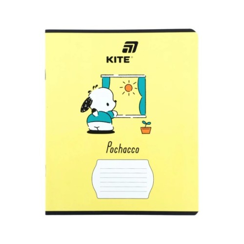 Зошит Kite Pochacco, 12 аркушів, клітинка (PC26-232)