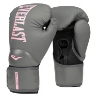 Боксерські рукавички Everlast Elite 2 Boxing Glove P00003312 сірий, рожевий 14 унцій (009283624125)