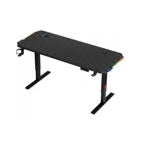 Комп'ютерний стіл GT Racer TY-1456 Black (TY-1456 (140x60x71-116) Black)